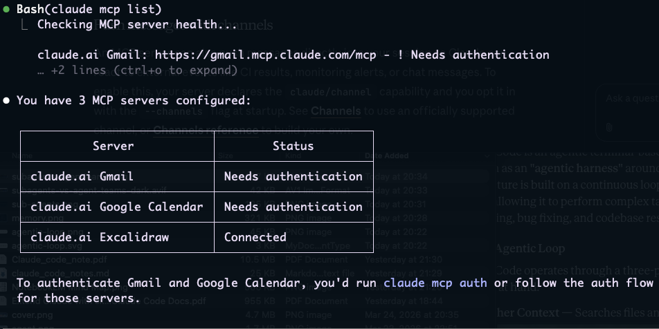 List out available mcp servers List out available mcp servers